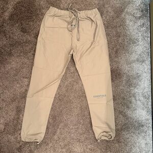 Fear of God Essentials Beige Jogger Pants